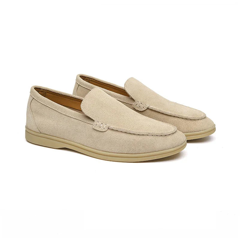 SUSEDEA Wildleder-Loafer