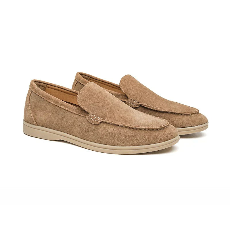 SUSEDEA Wildleder-Loafer