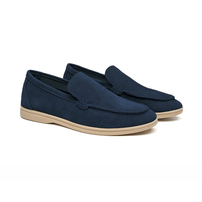 SUSEDEA Wildleder-Loafer